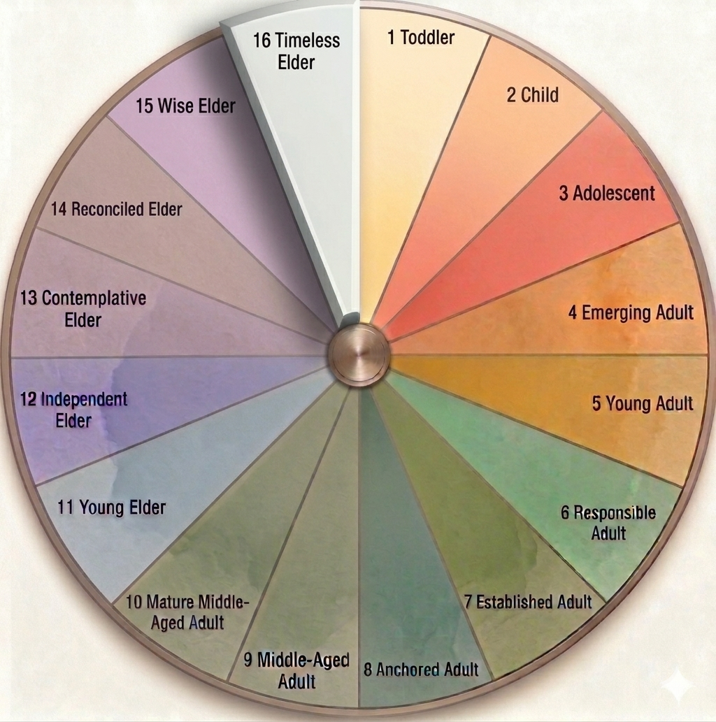 Timeless Elder life stage illustration